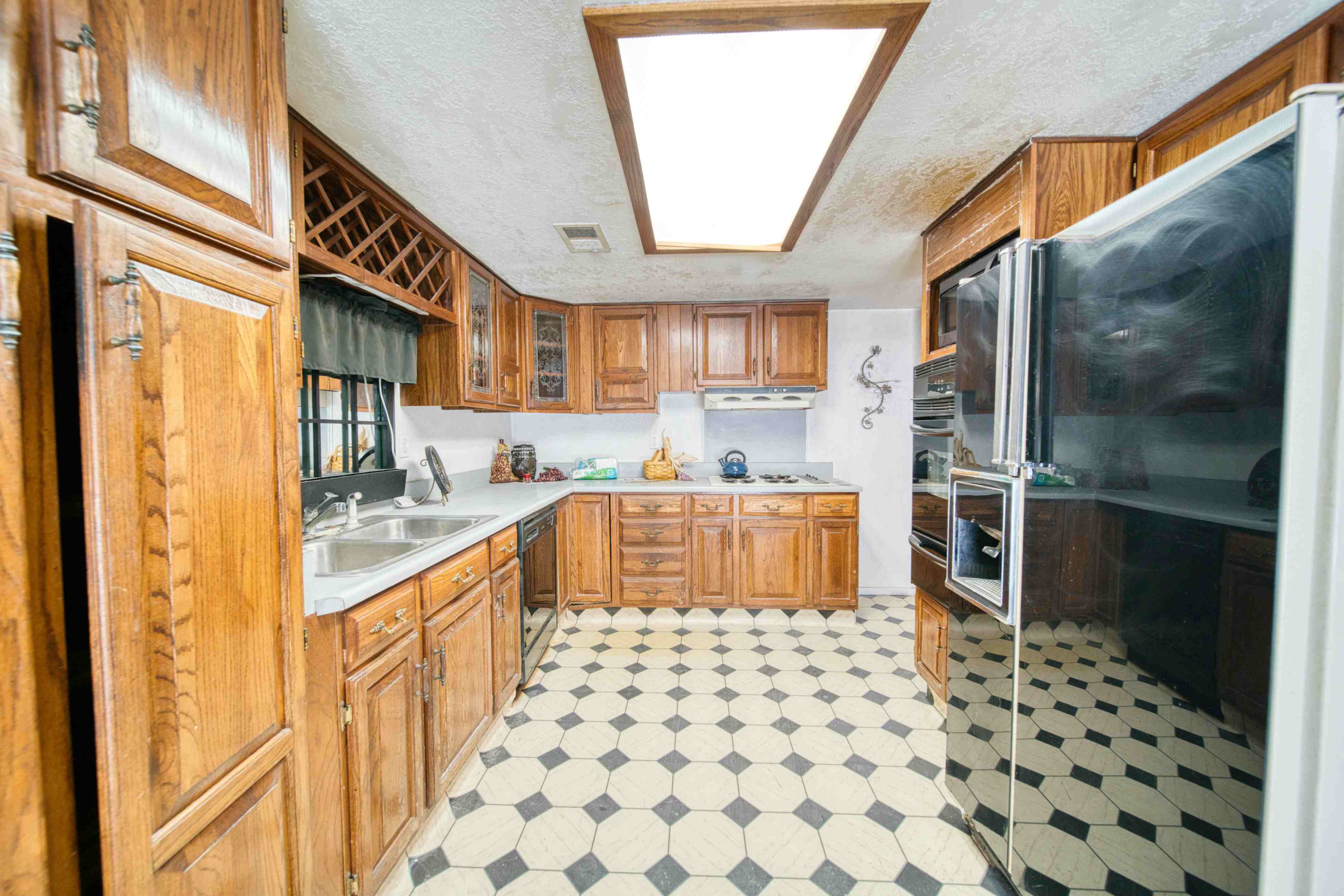 Before — old kitchen