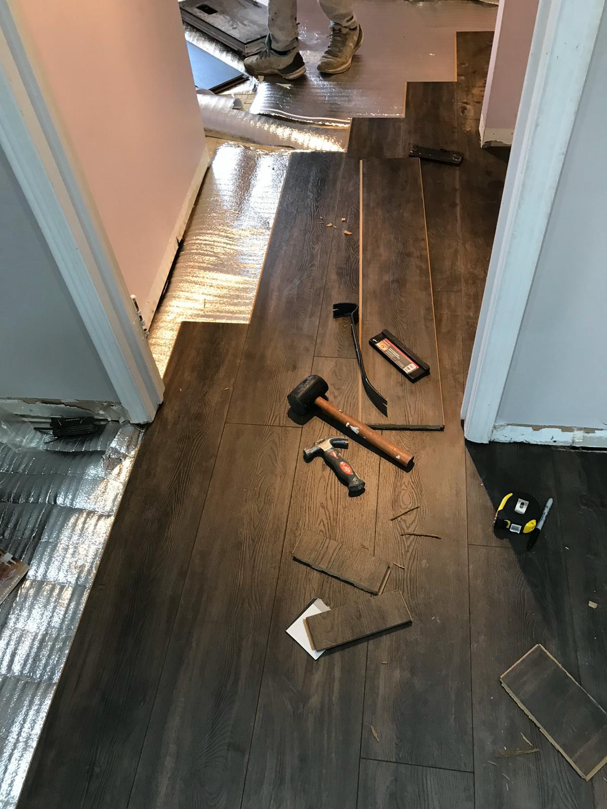 Laminate flooring installation Brampton