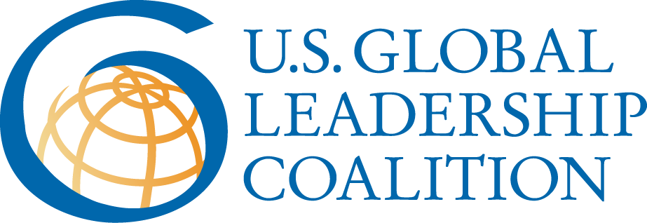 The logo of Wand North's client; U.S. Global Leadership Coalition.