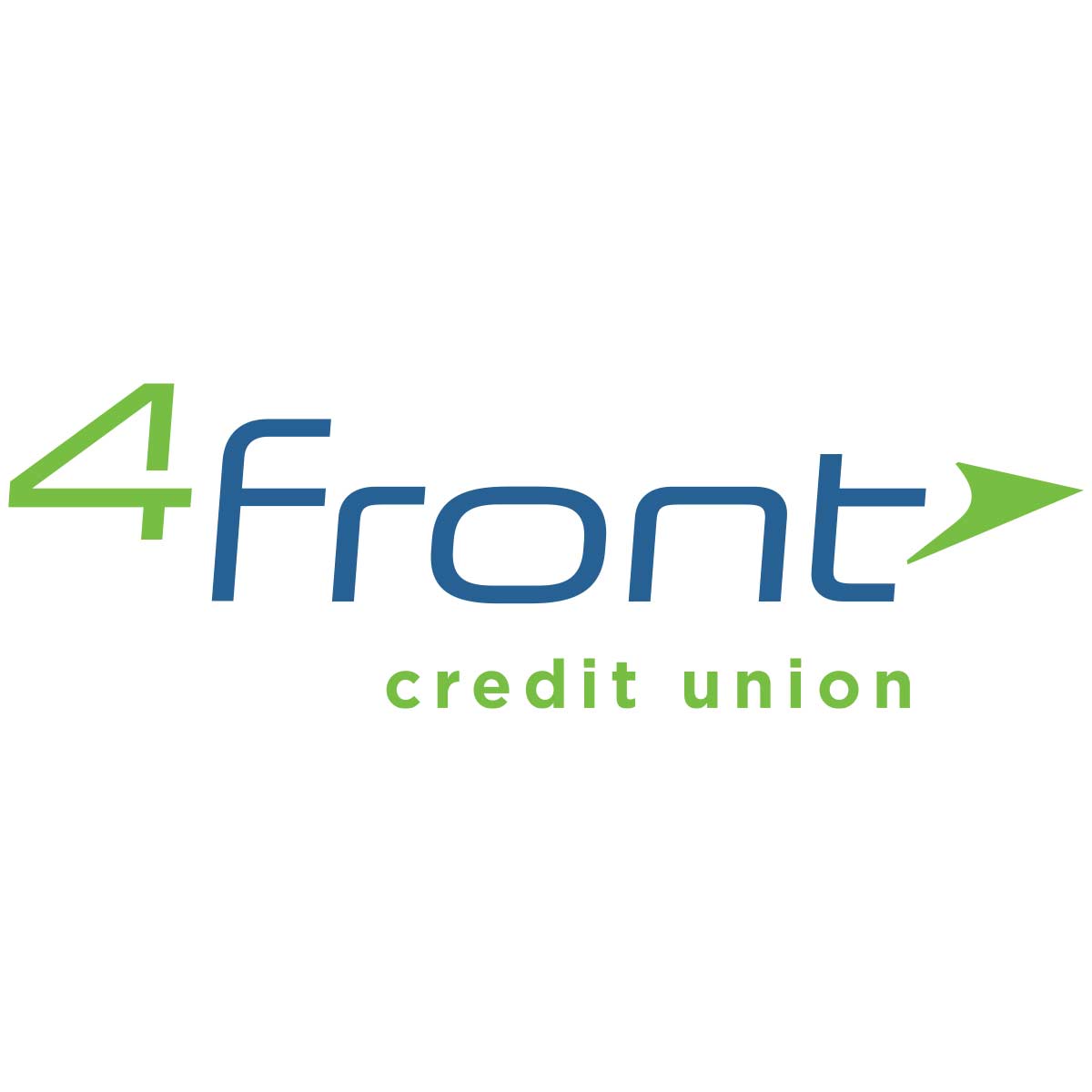 The logo of Wand North's client; 4Front Credit Union.
