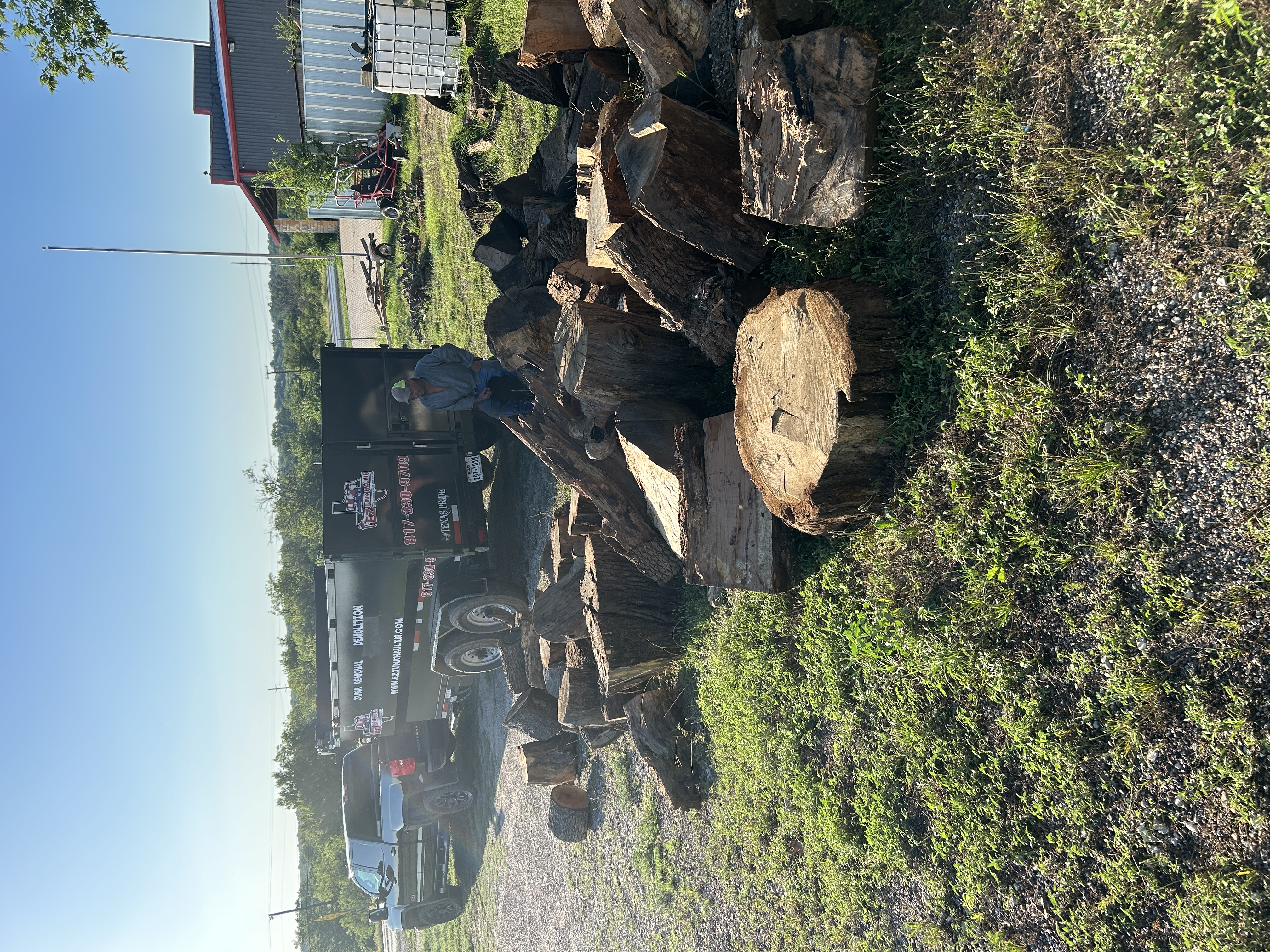 Clean property after junk removal service