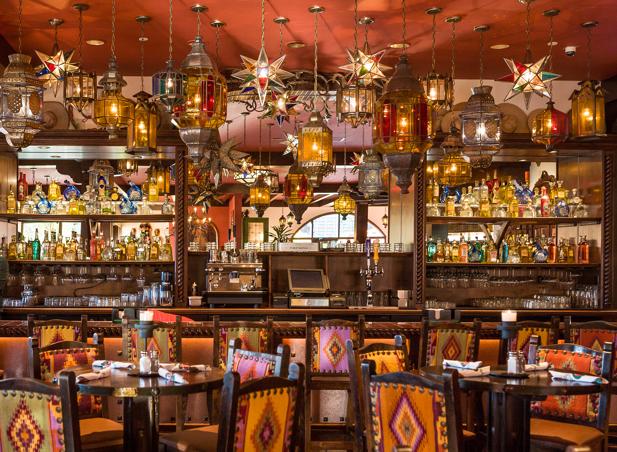 Interior of Restaurant Casa De Bandini in Carlsbad