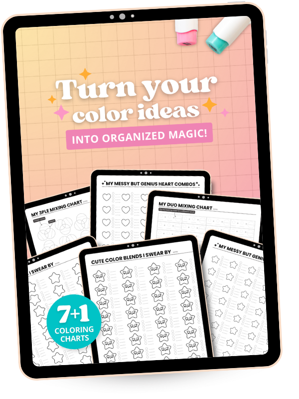 7+1 Coloring Chart Freebie