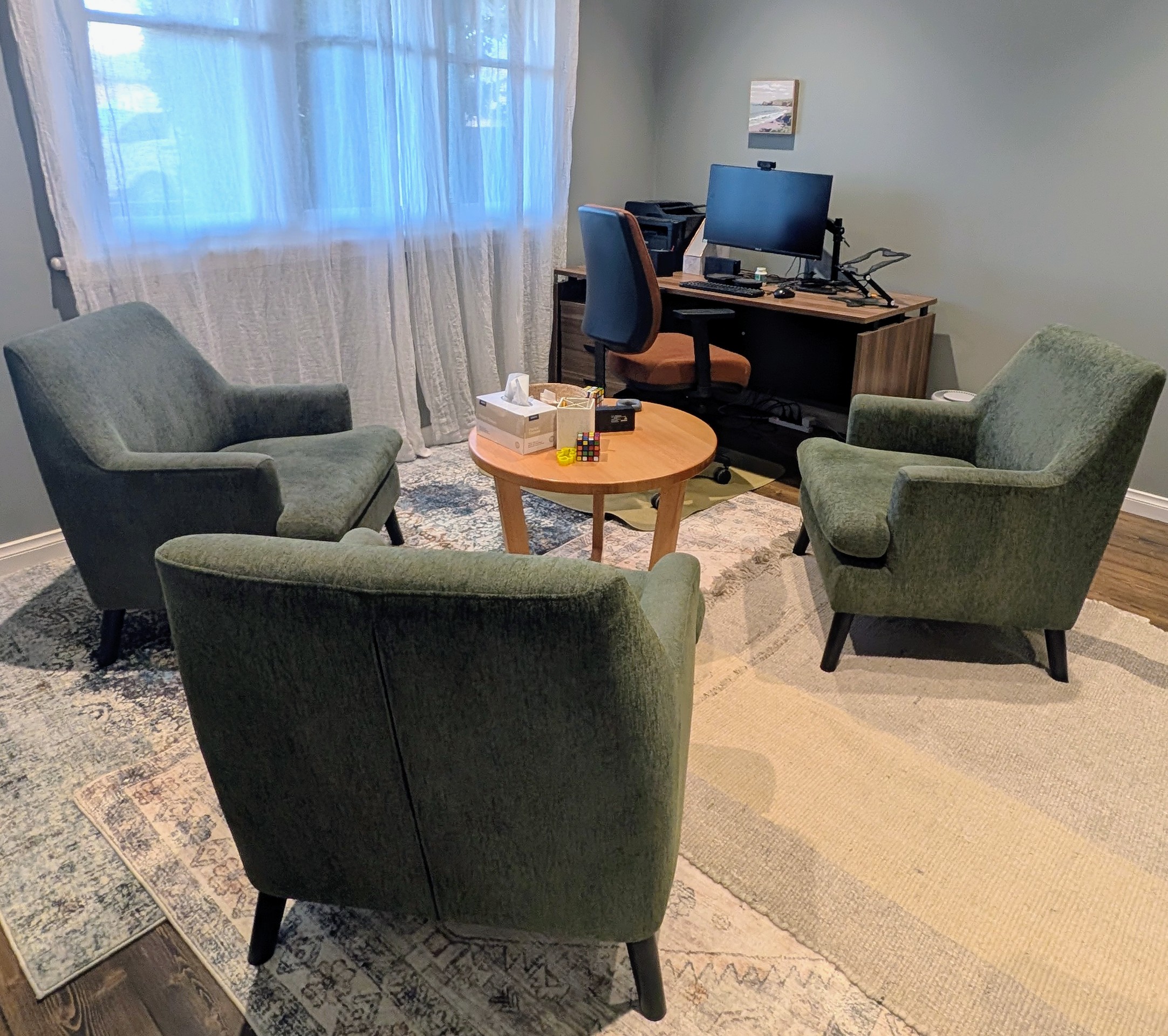 CAYA Psychology consulting room, Manifold Heights