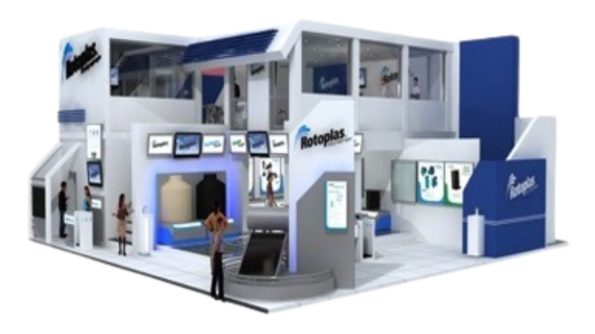Stand corporativo de alto impacto