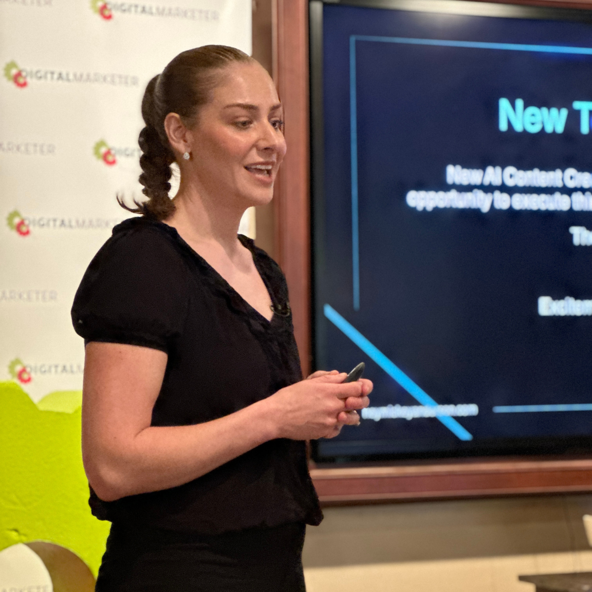 Mickey Anderson speaking on scaling leadership systems