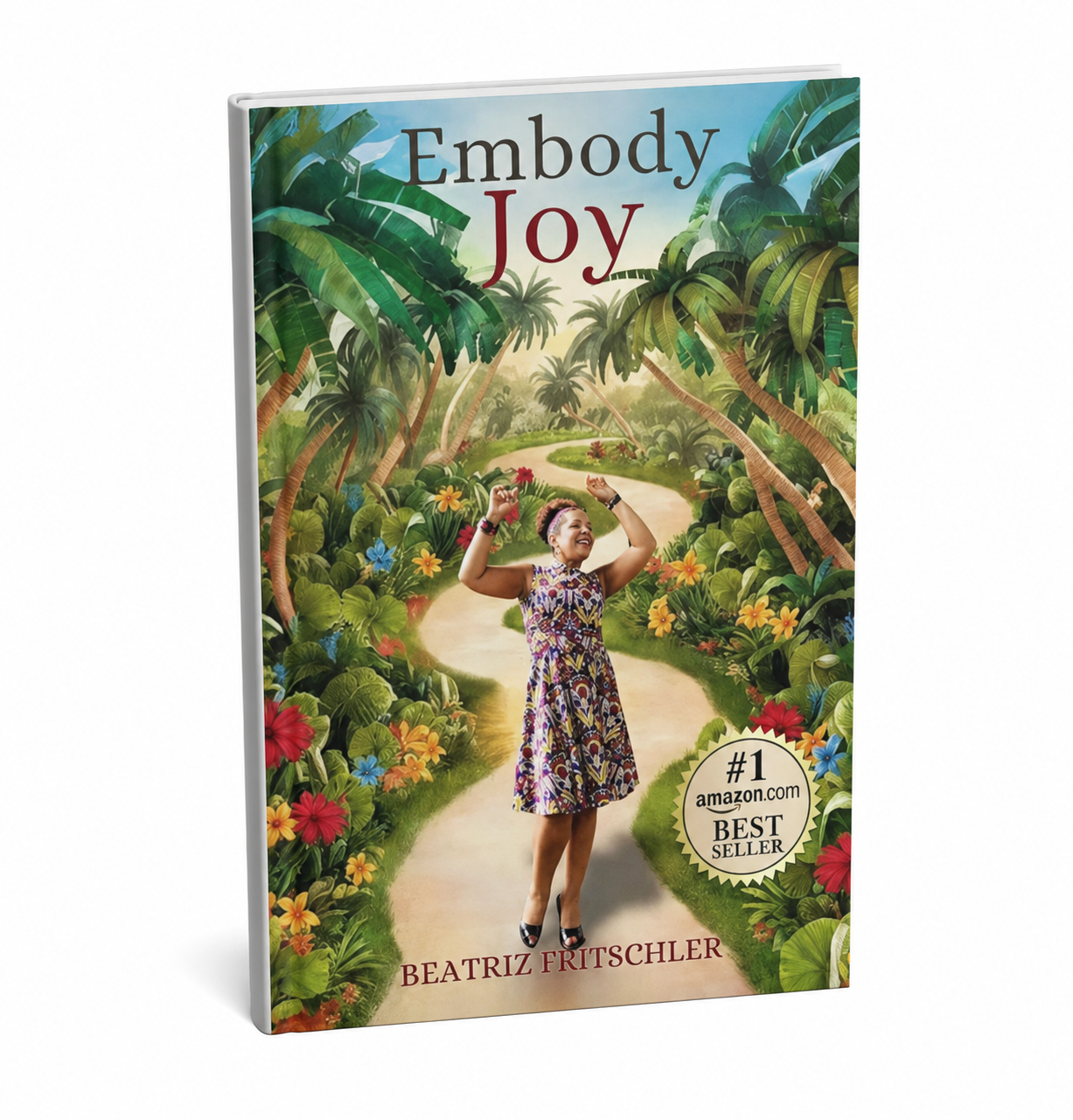 Embody Joy book cover, standing print copy