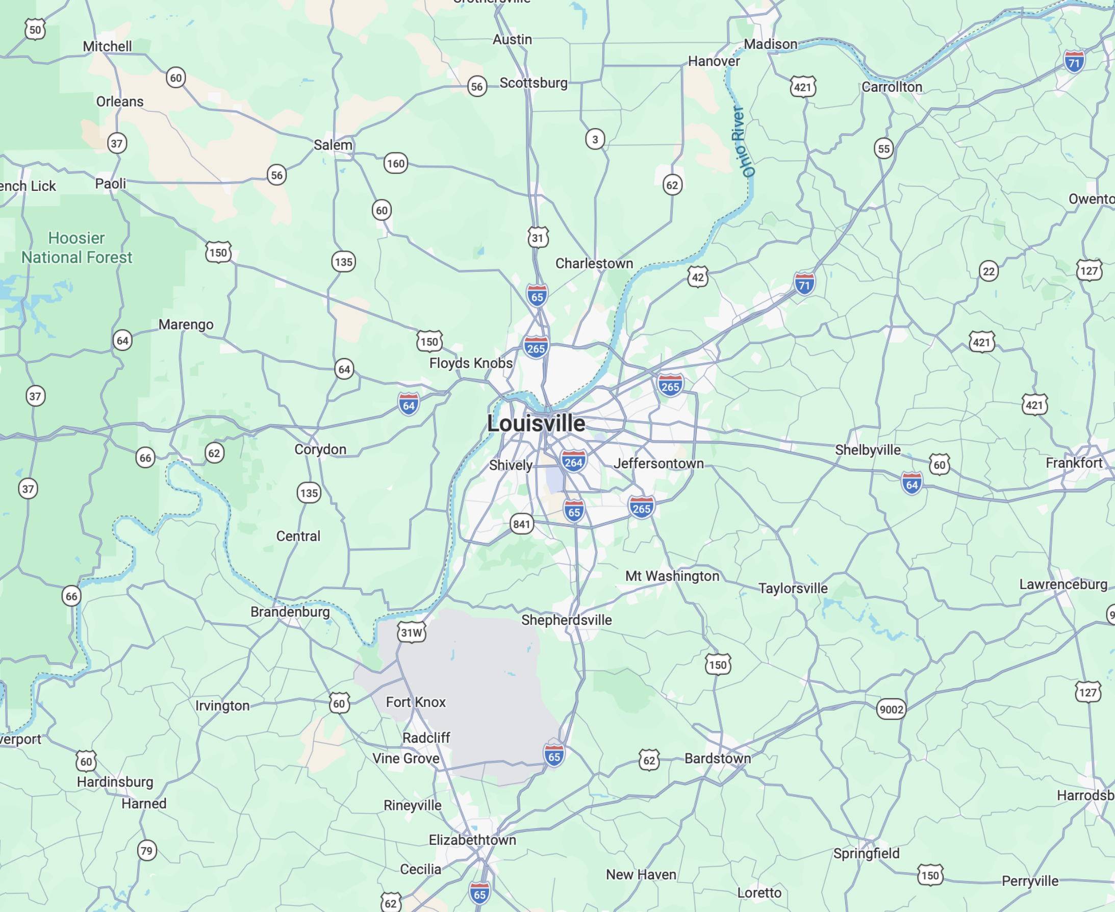 GuardianPro Service Area Map
