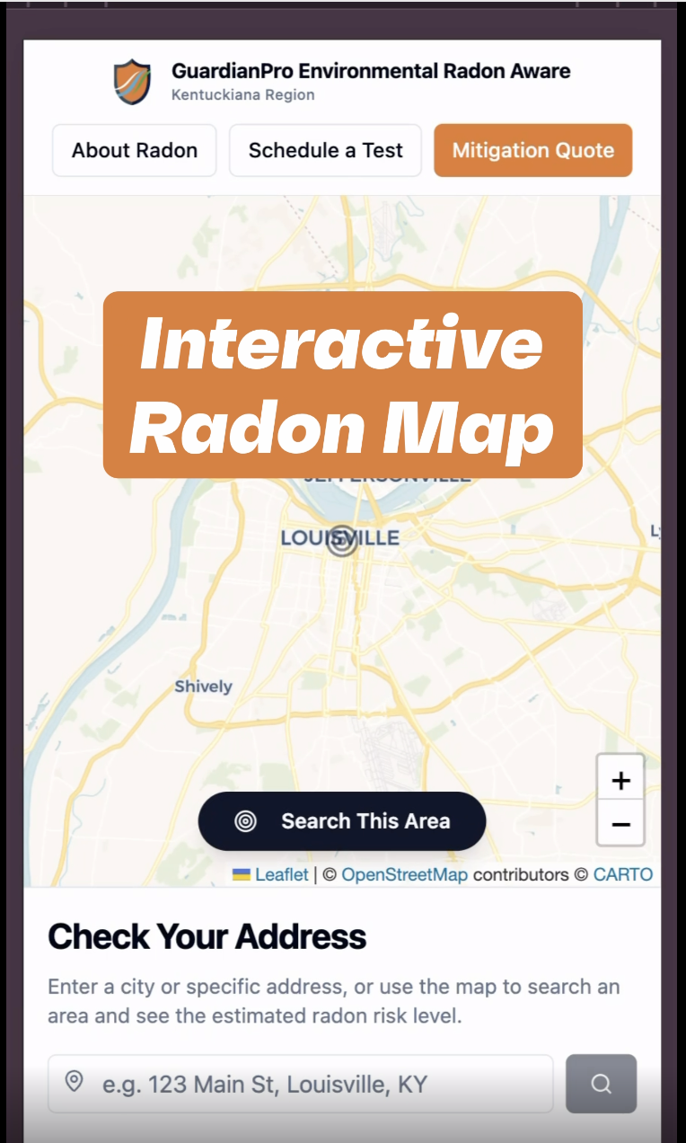 Interactive Radon Map Interactive Radon Map