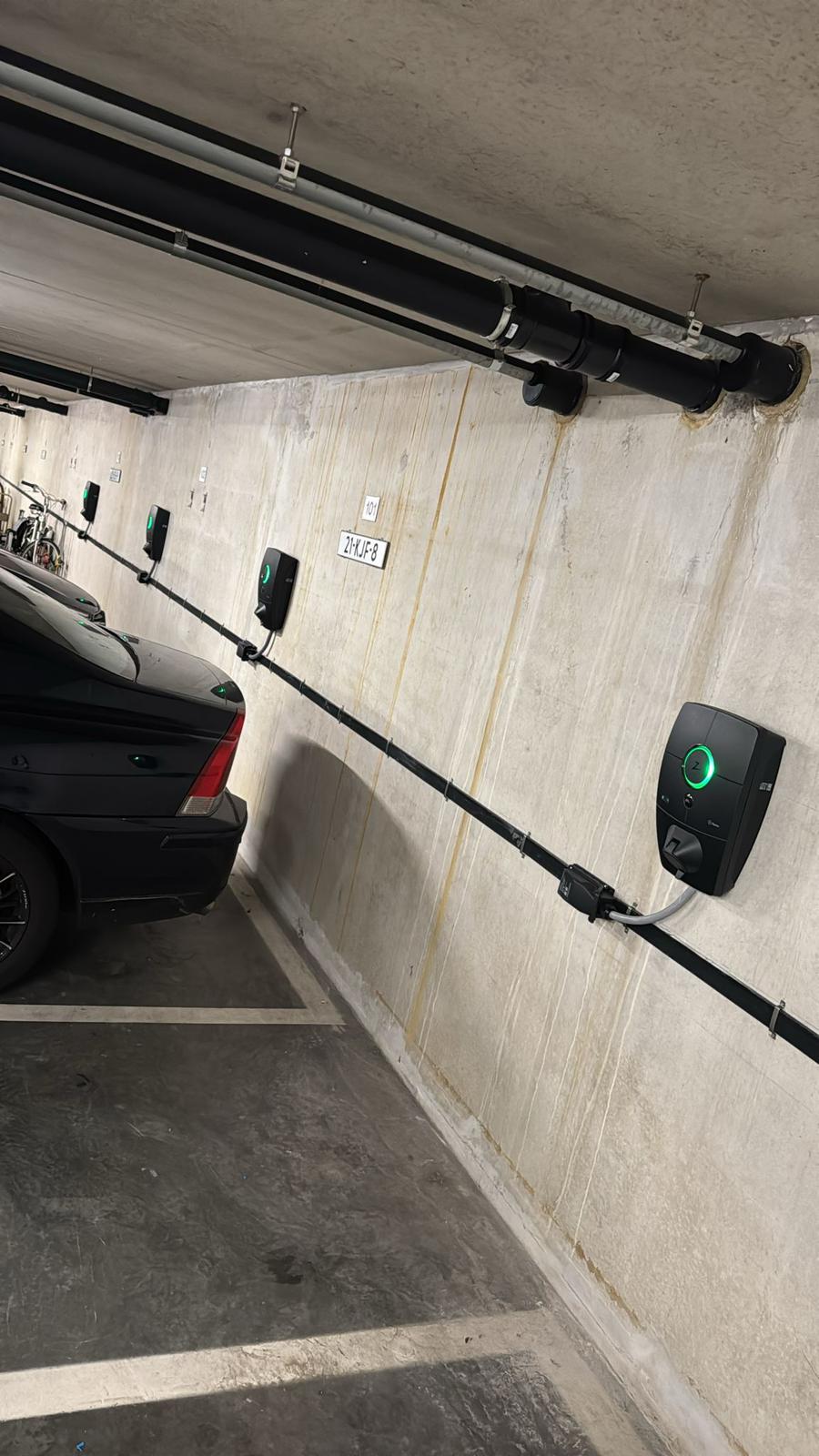 EV laadpaal installatie
