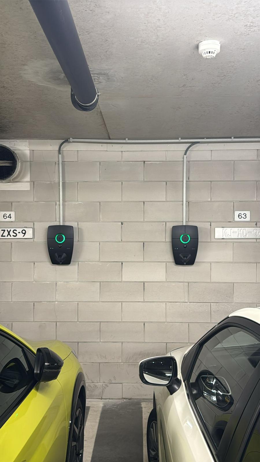 EV laadpaal installatie
