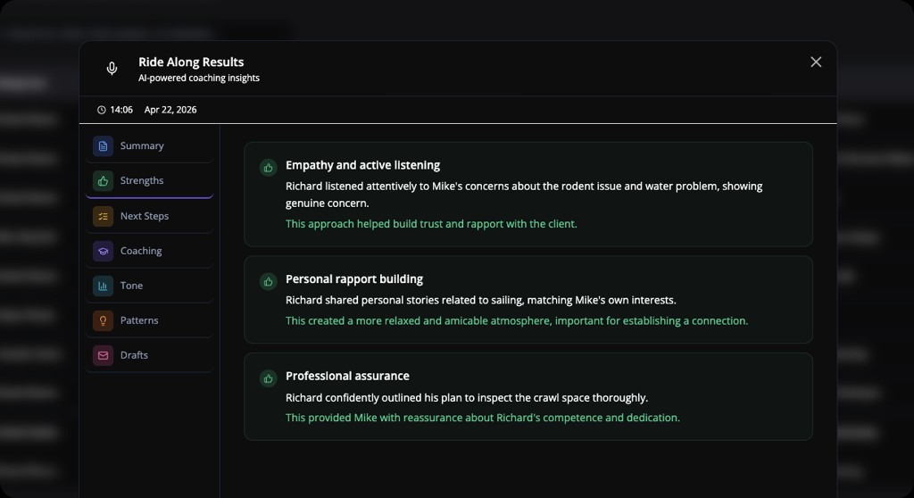 AI Ride-Alongs