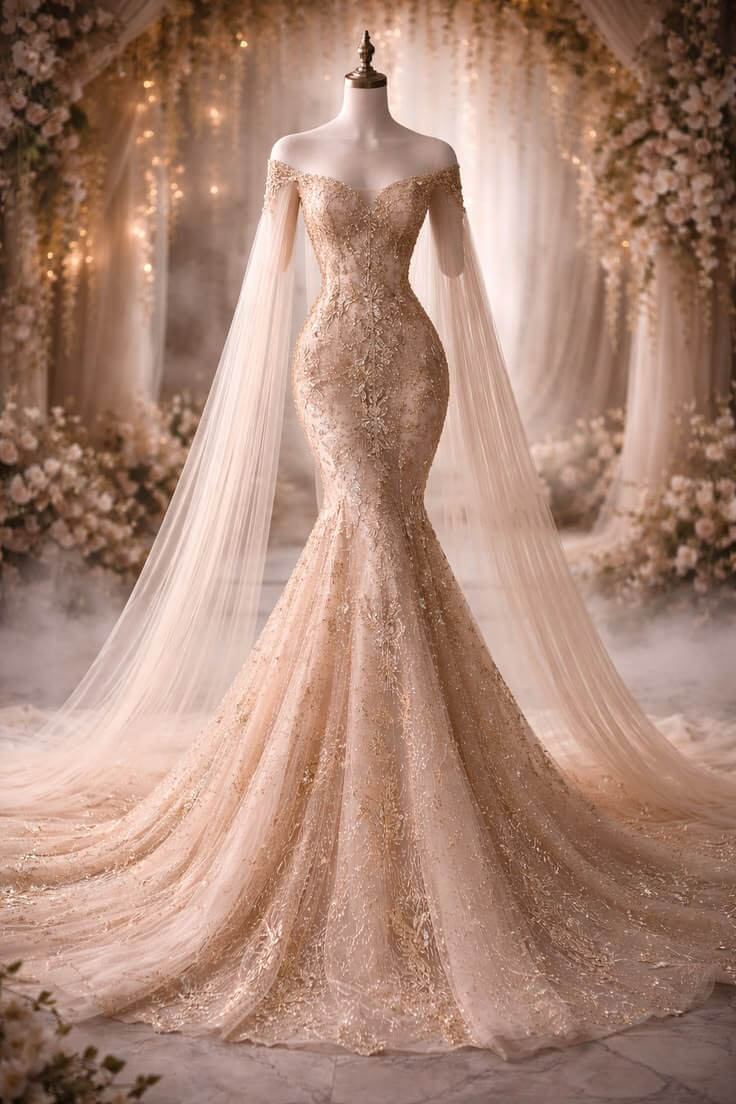 Bespoke Gold Gown