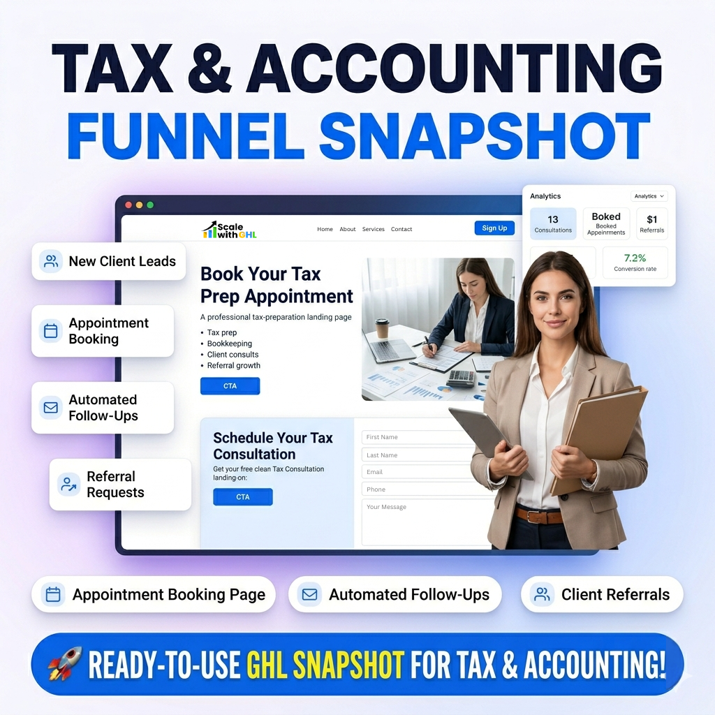 Tax and Accounting Funnel Snapshot