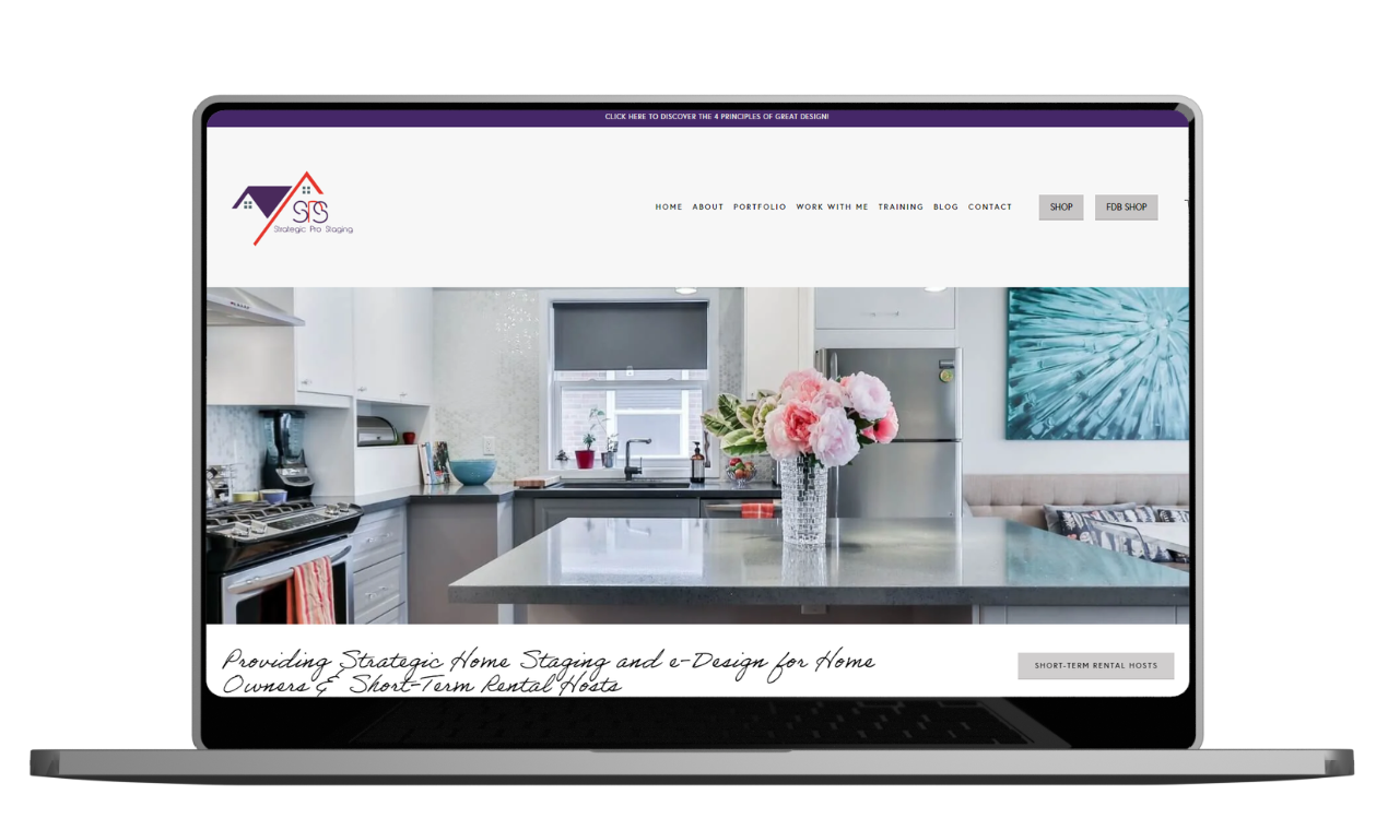 Strategic Pro Staging — professional e-design service for short-term rental hosts