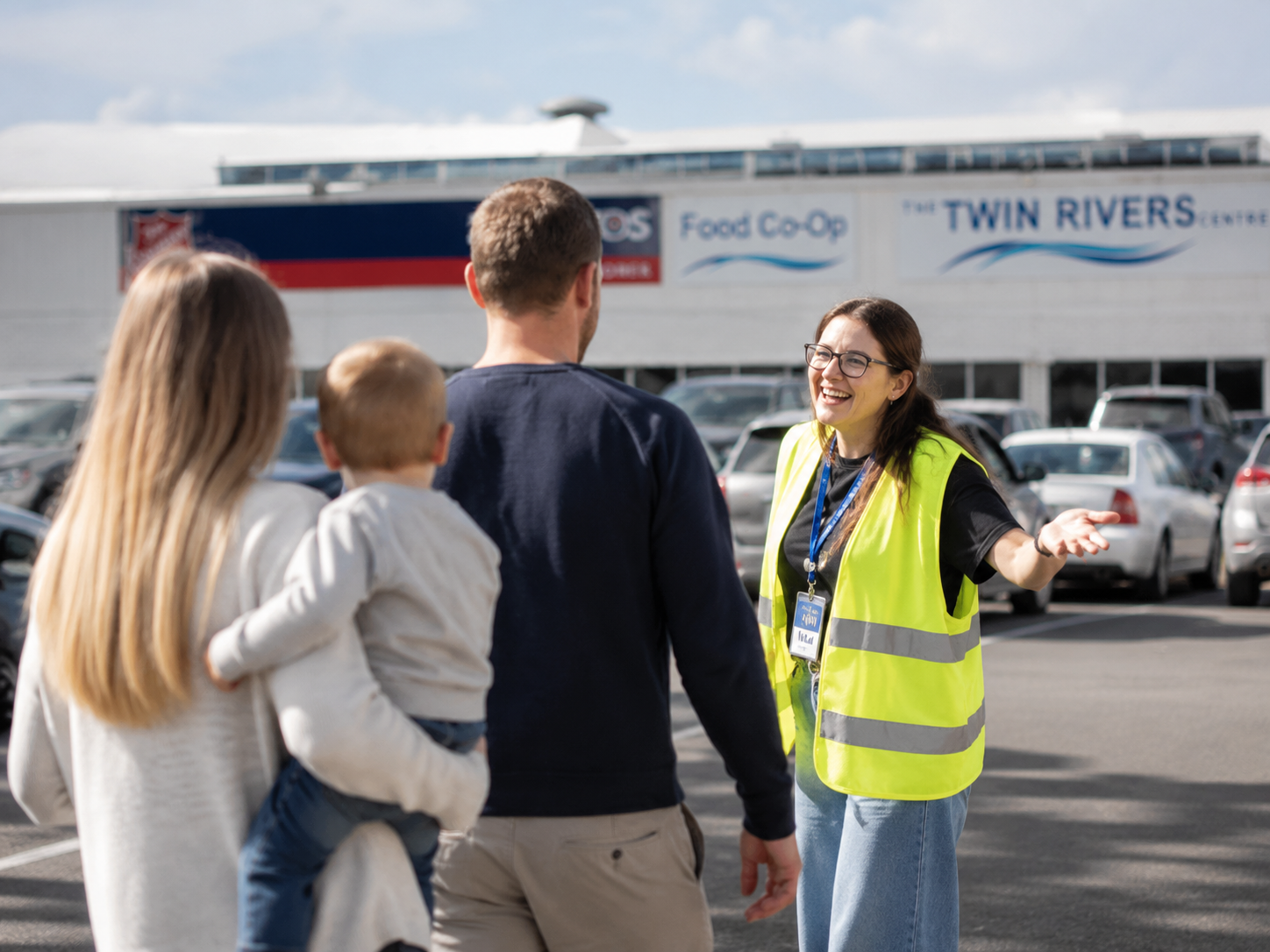 Parking at Twin Rivers Centre