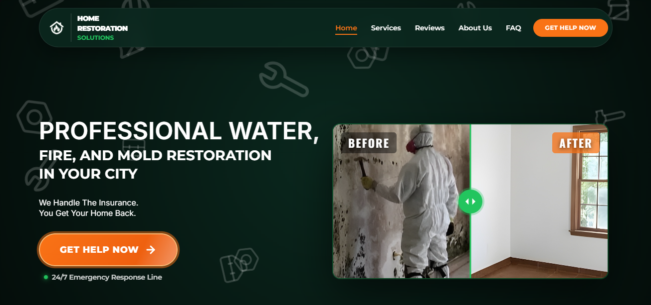 Restoration Solutions Funnel