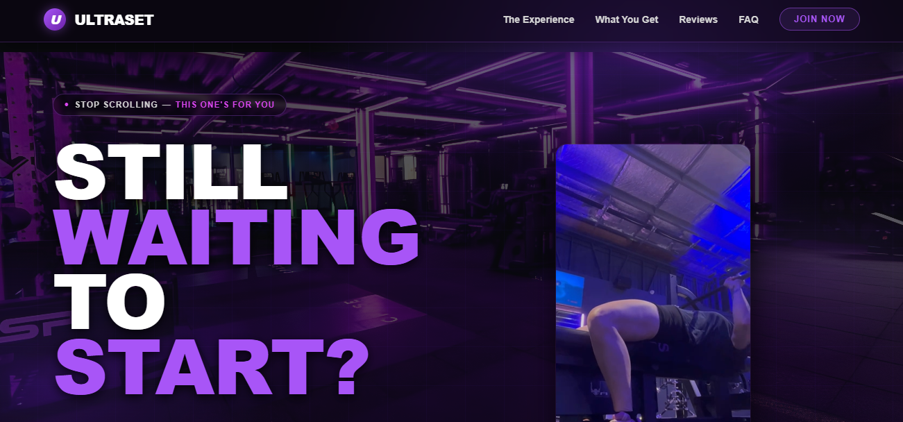 Ultraset Fitness Funnel