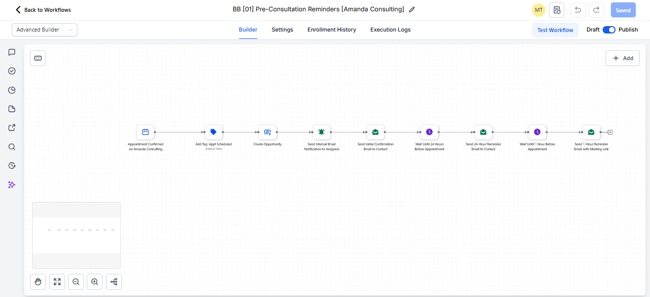 Amanda Consultation Automation