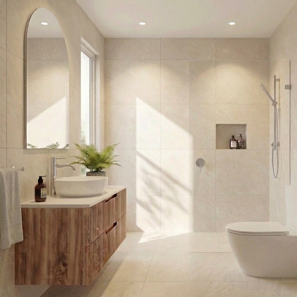 Chrome Package bathroom render