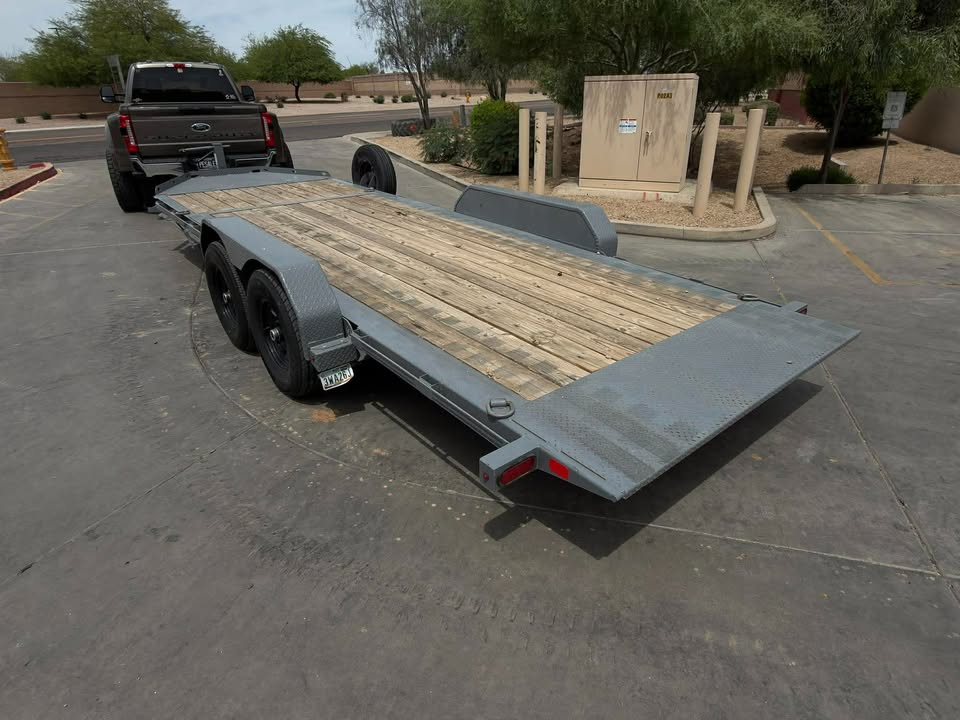 2022 Tilt Deck Trailer with Stationary Deck