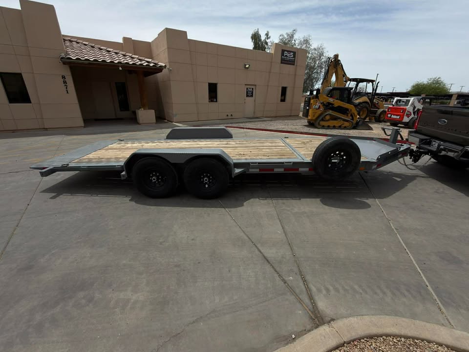 2022 Tilt Deck Trailer with Stationary Deck