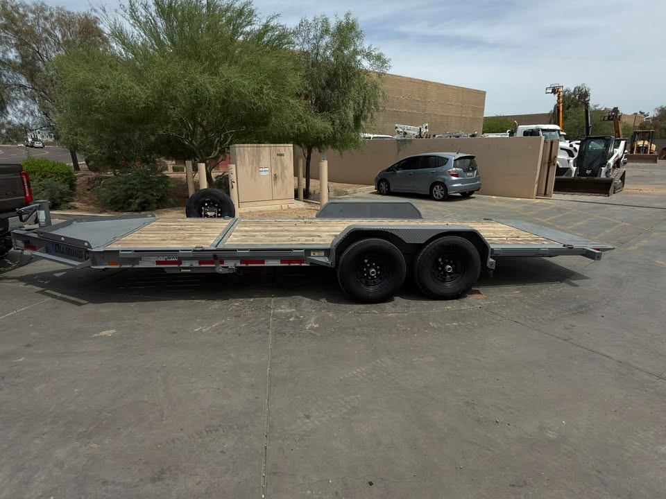 2022 Tilt Deck Trailer with Stationary Deck