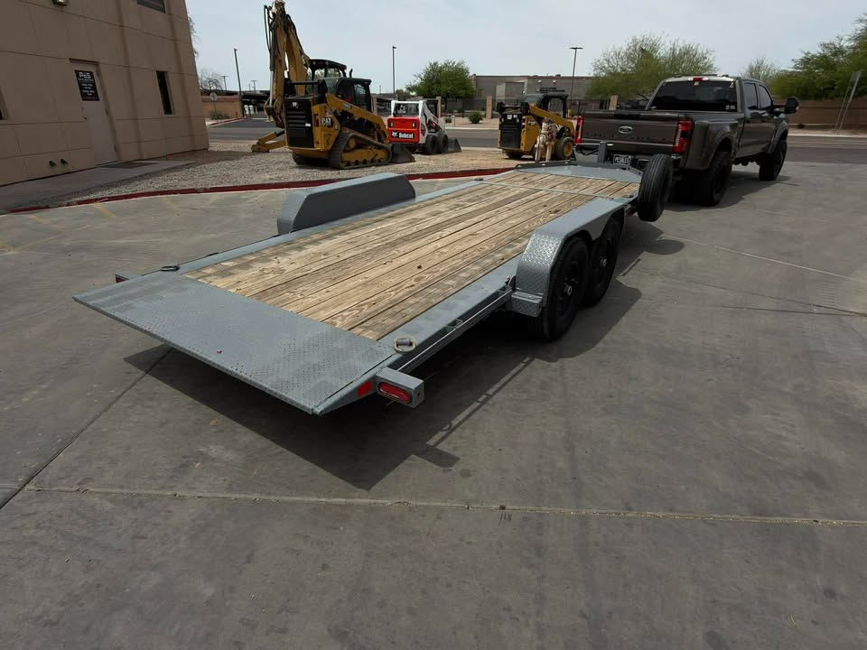 2022 Tilt Deck Trailer with Stationary Deck
