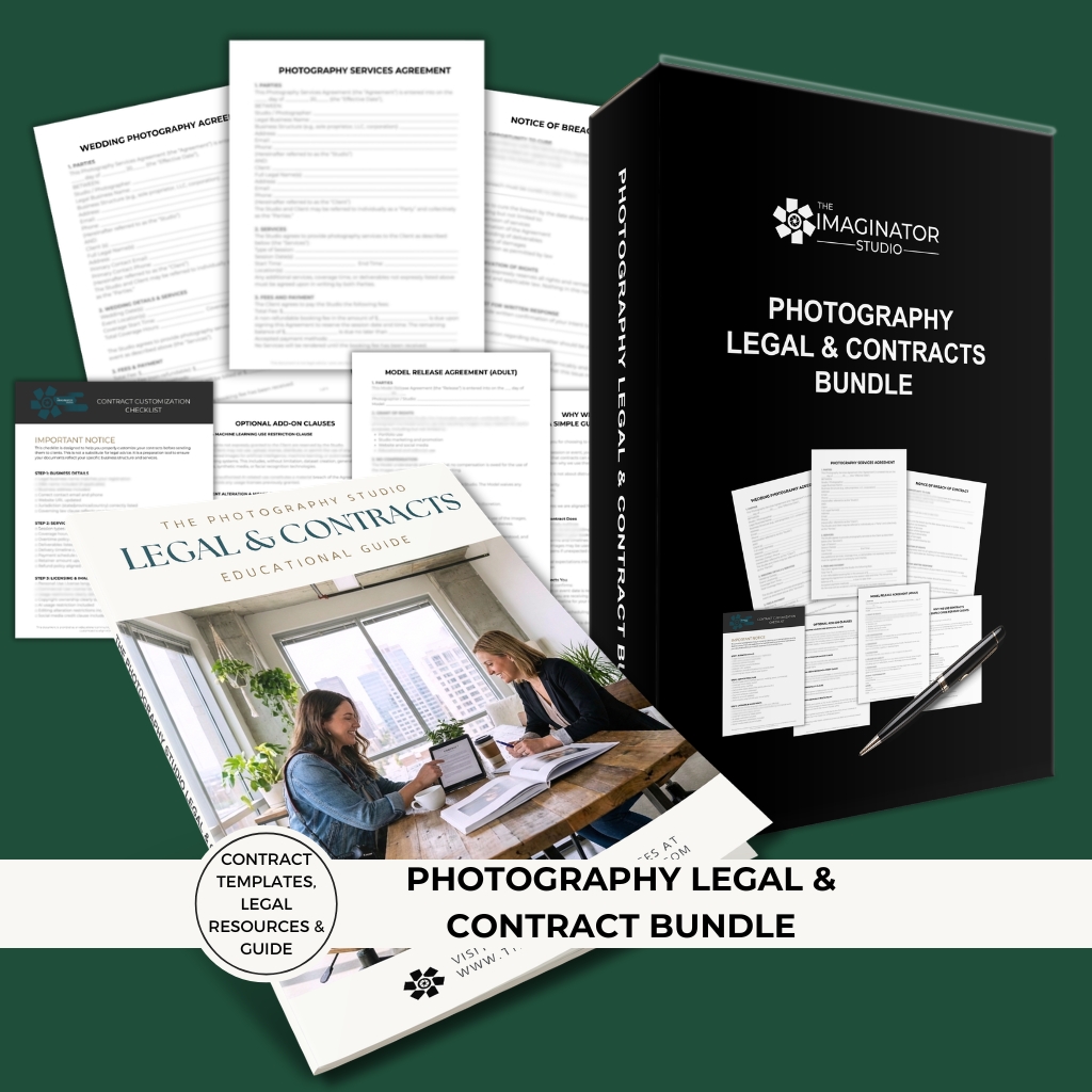 Photography Legal & Contracts Bundle for Professional Photographers
