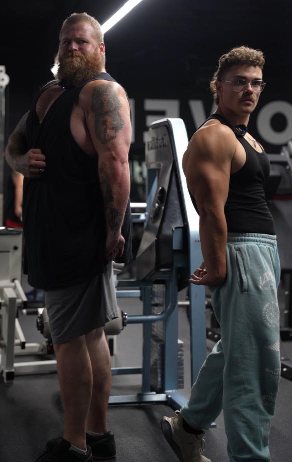 PeachFit founder transformation - before and after