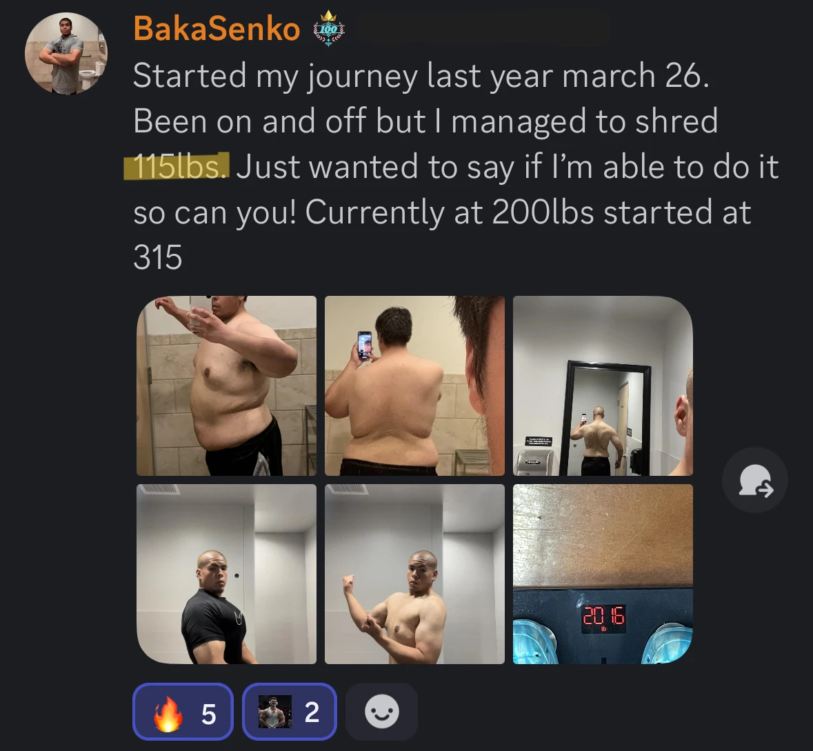 Customer testimonial