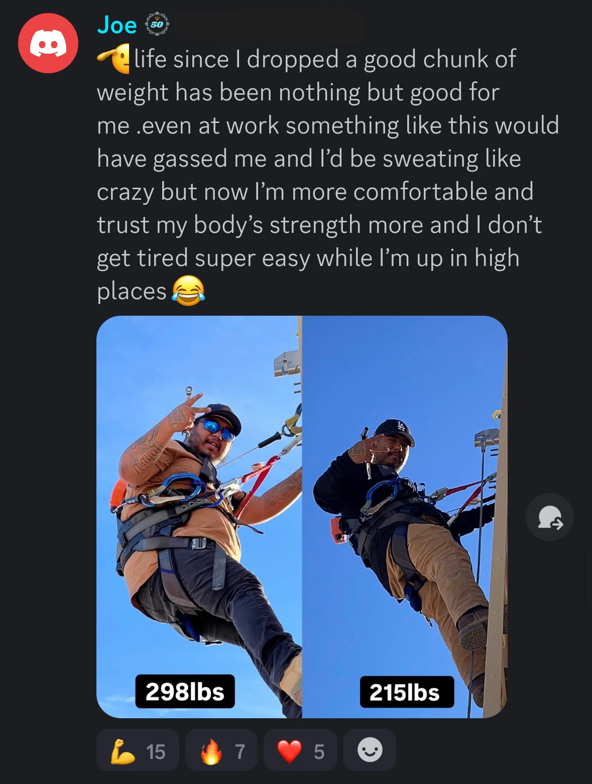 Customer testimonial