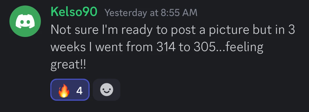 Customer testimonial