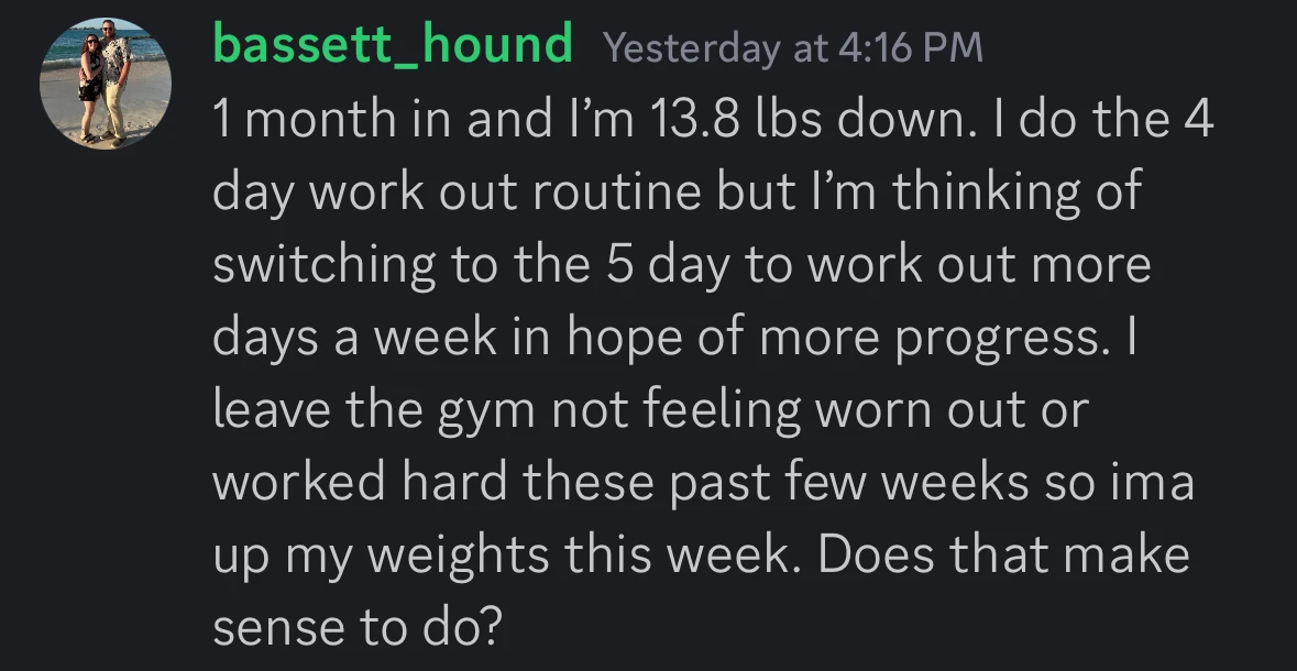 Customer testimonial