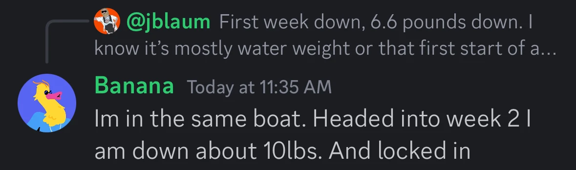 Customer testimonial