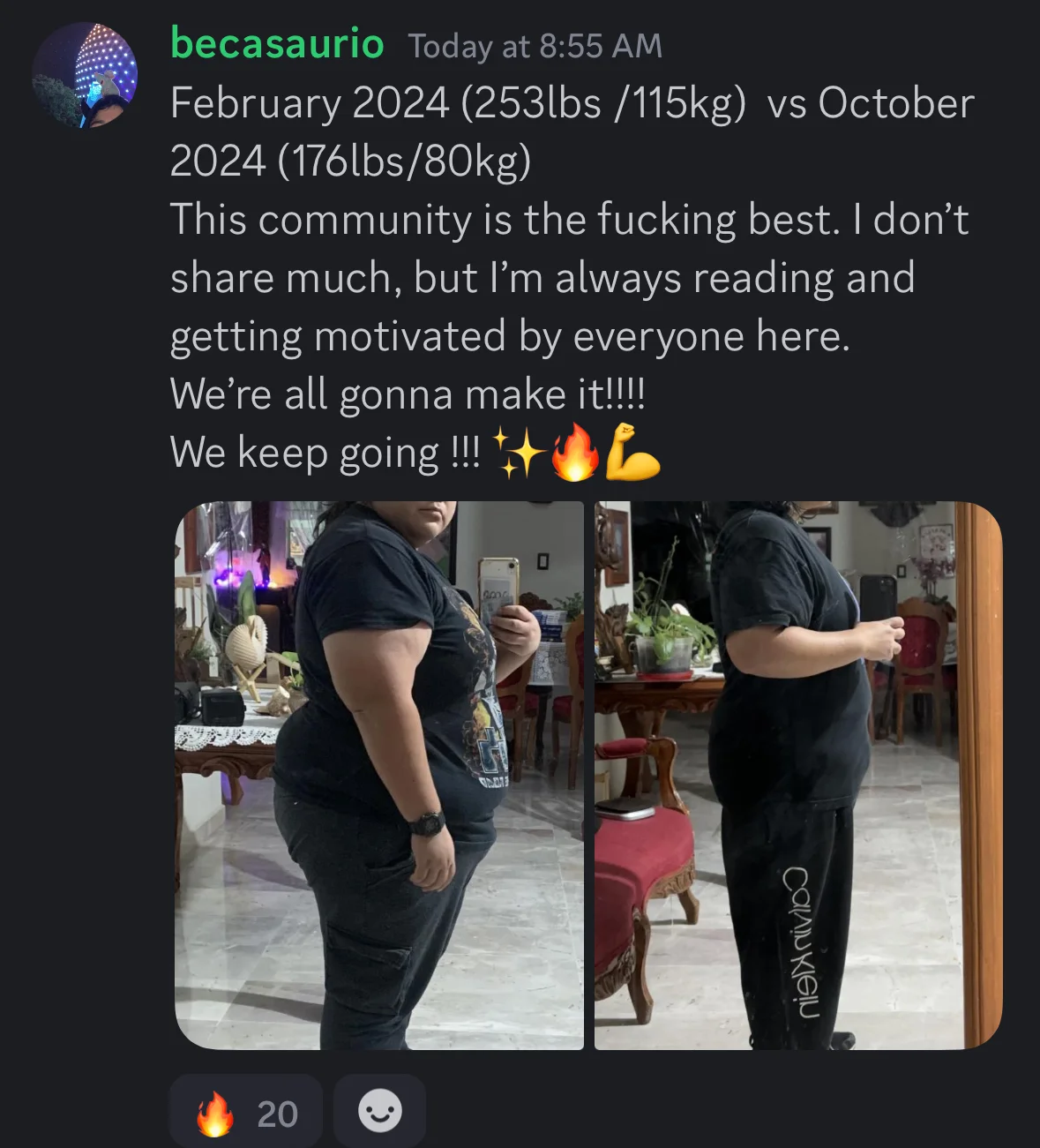 Customer testimonial