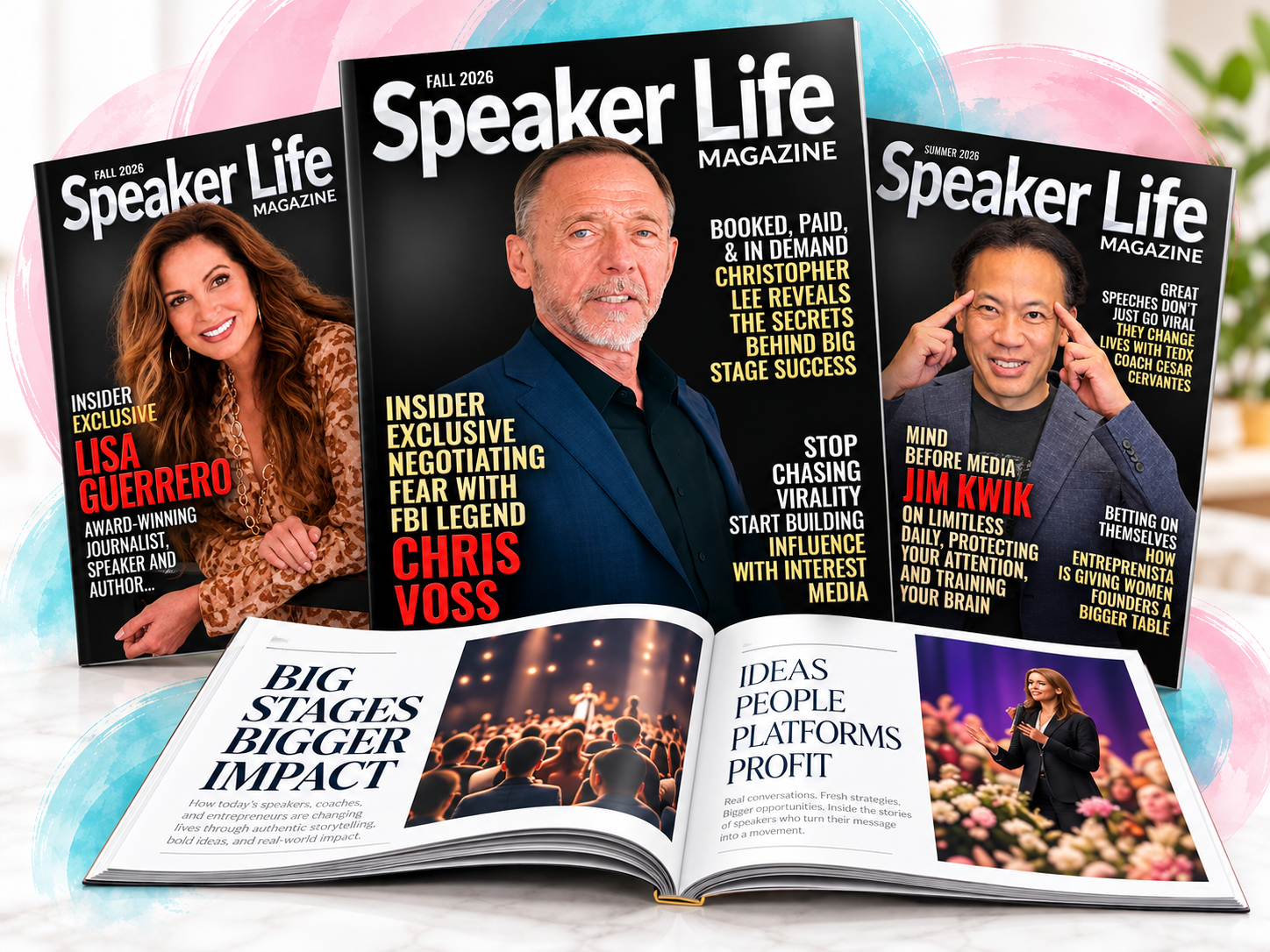Speaker Life Magazine covers