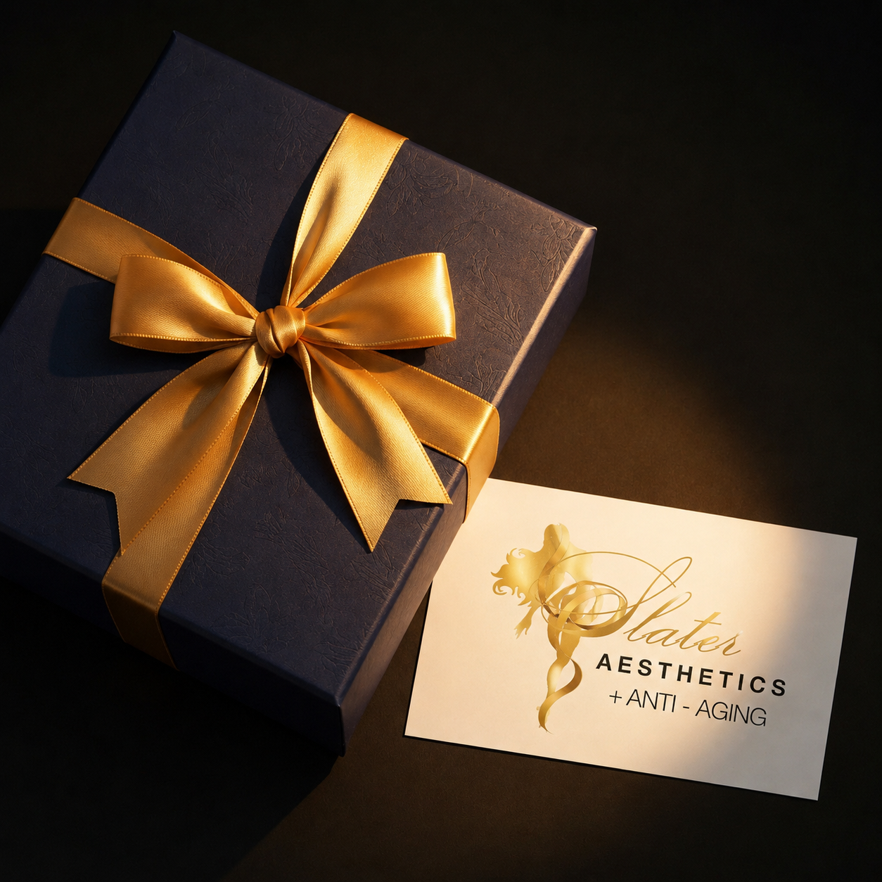 Beautifully wrapped gift box
