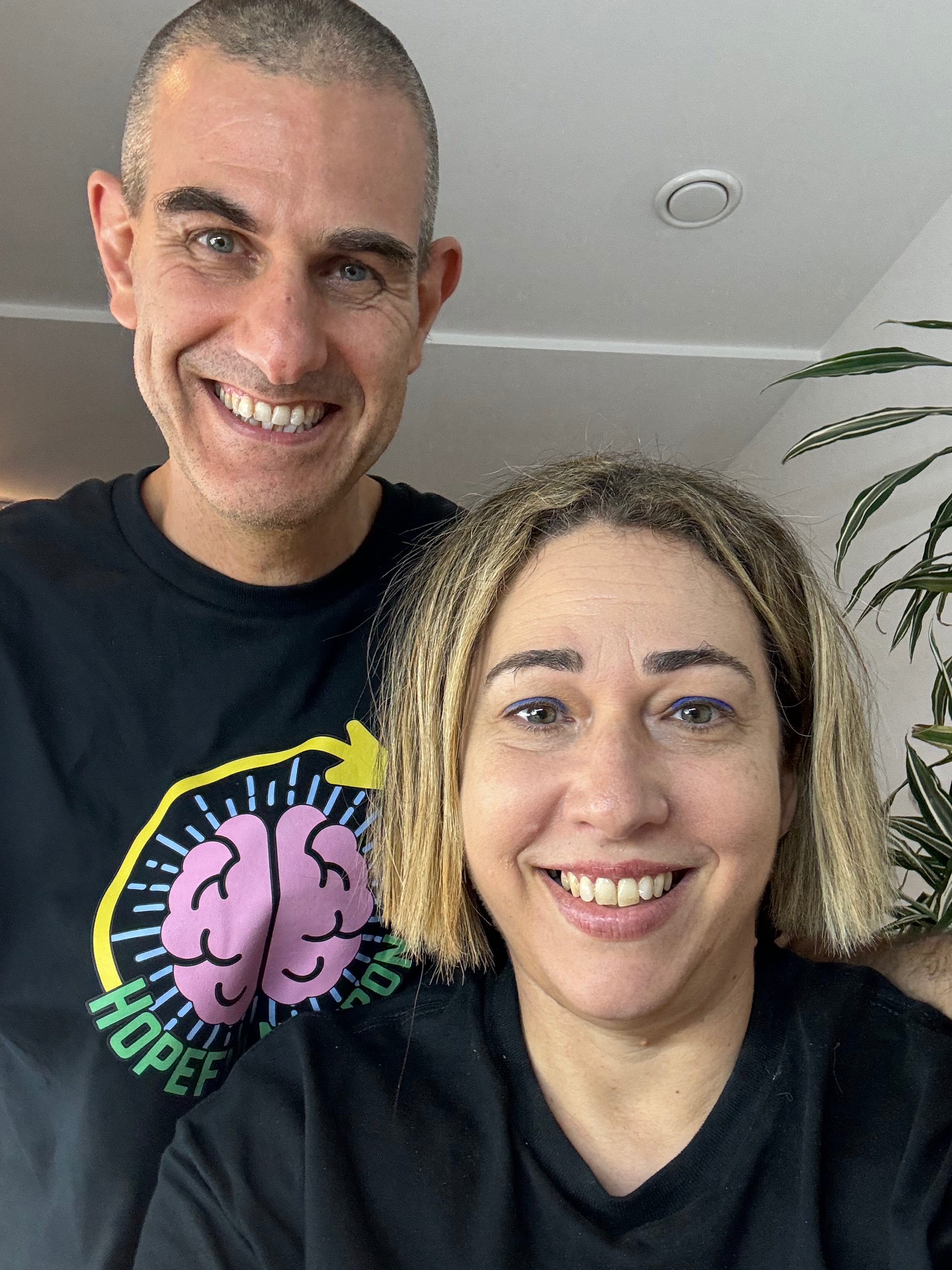 Adi and Dana, founders of Hopeful Neuron