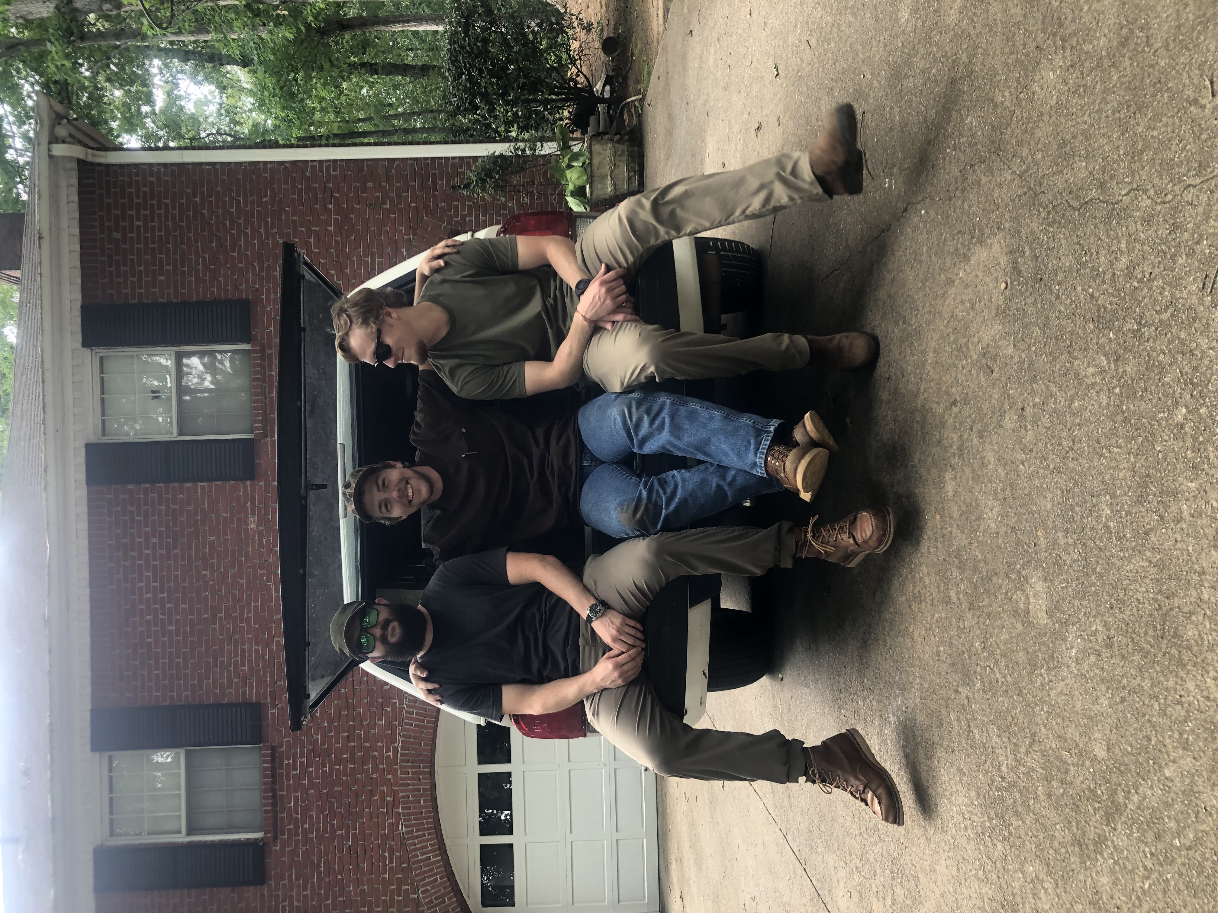 The Mission Pest Management crew at a job in metro Atlanta