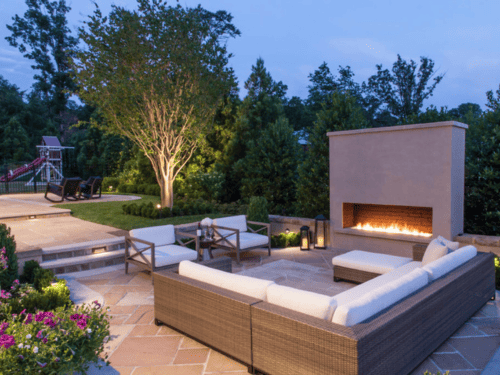 Fireplace in Columbia