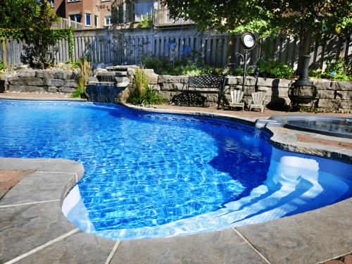 Ellicott City Pool Deck
