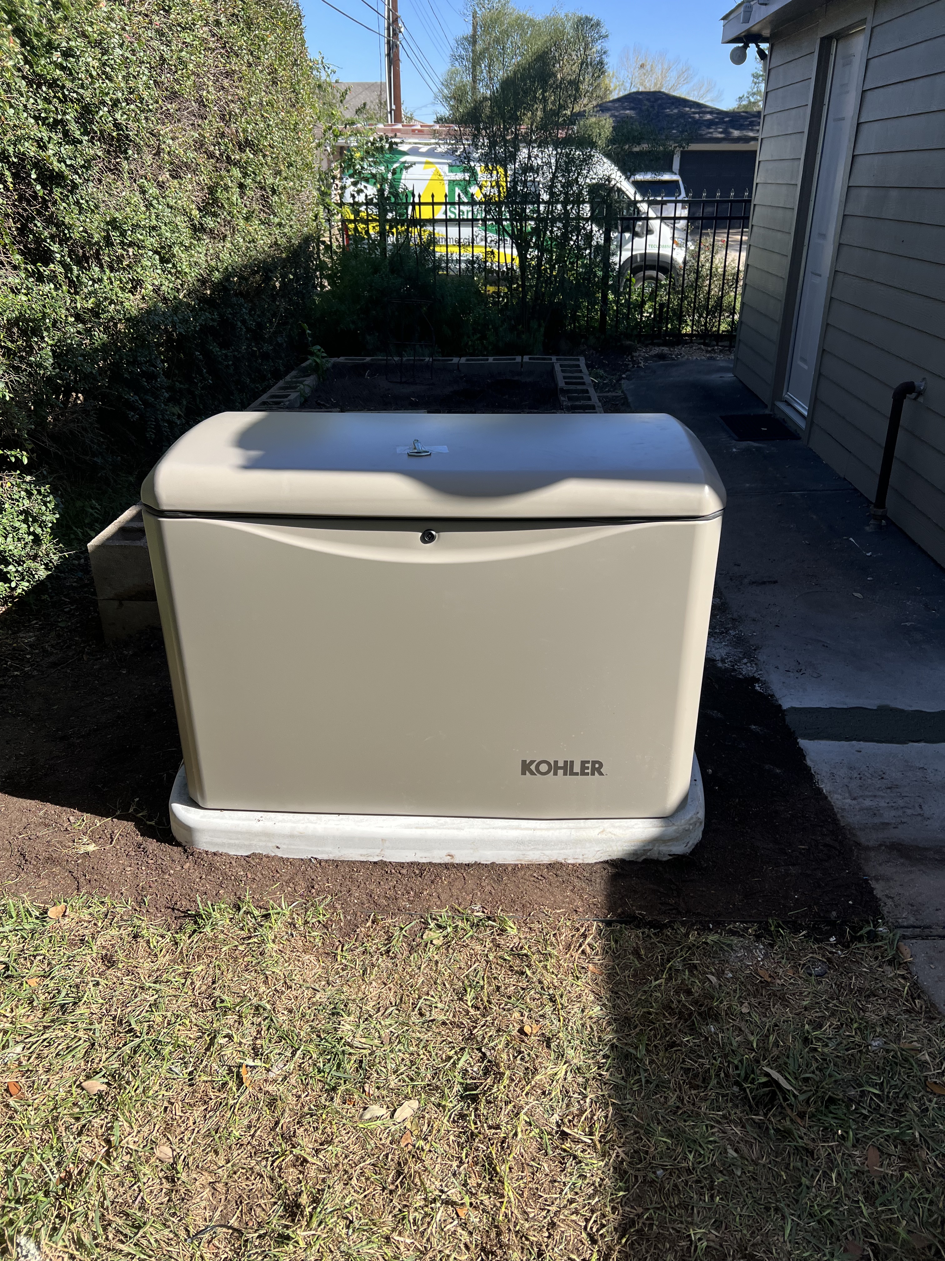 Industrial Kohler backup power Houston
