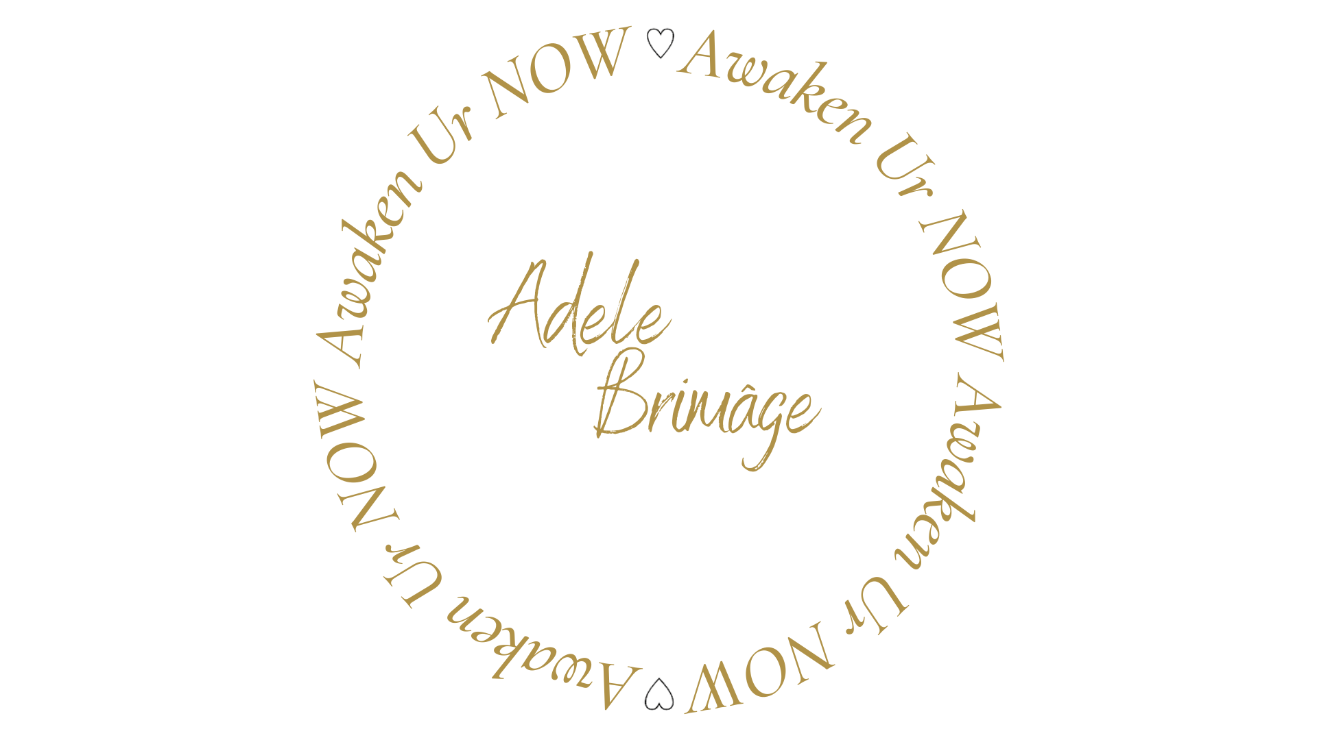 Brand Logo - Awaken Ur NOW by Adele Brimâge