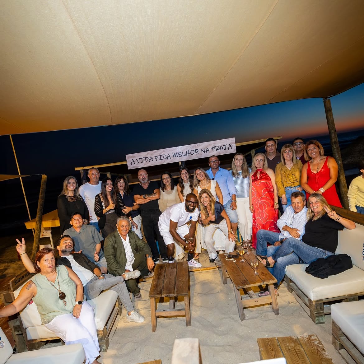 Equipa RE/MAX Caparica no Sunset