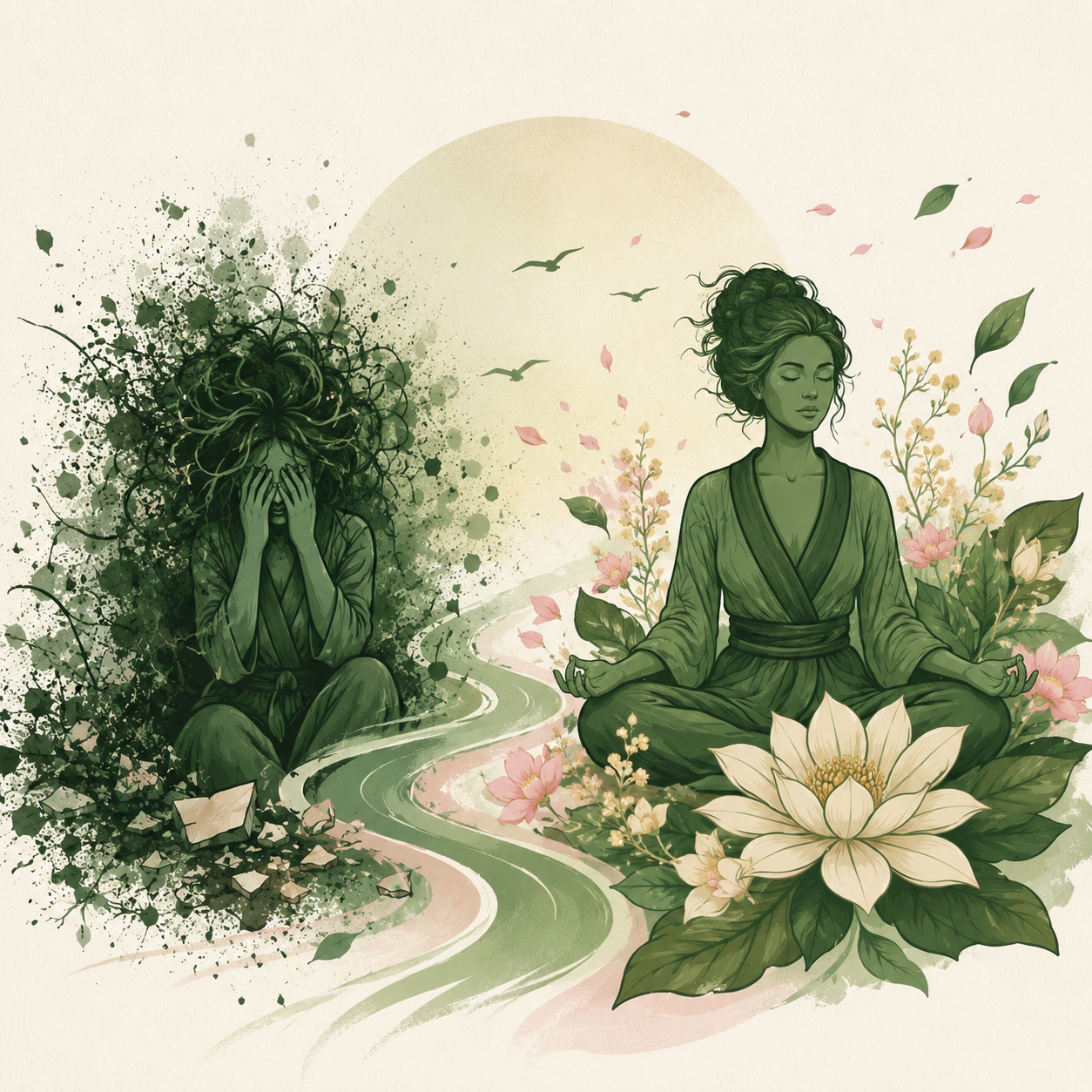 From chaos to calm