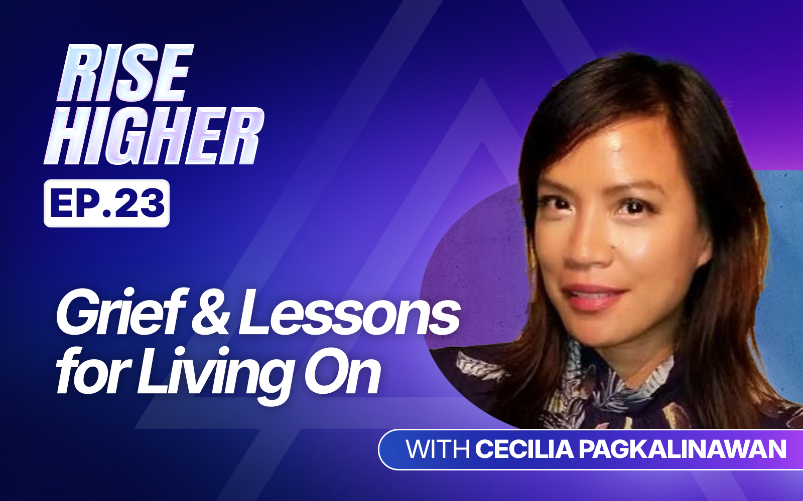 EP23: Grief & Lessons For Living On with Cecilia Pagkalinawan