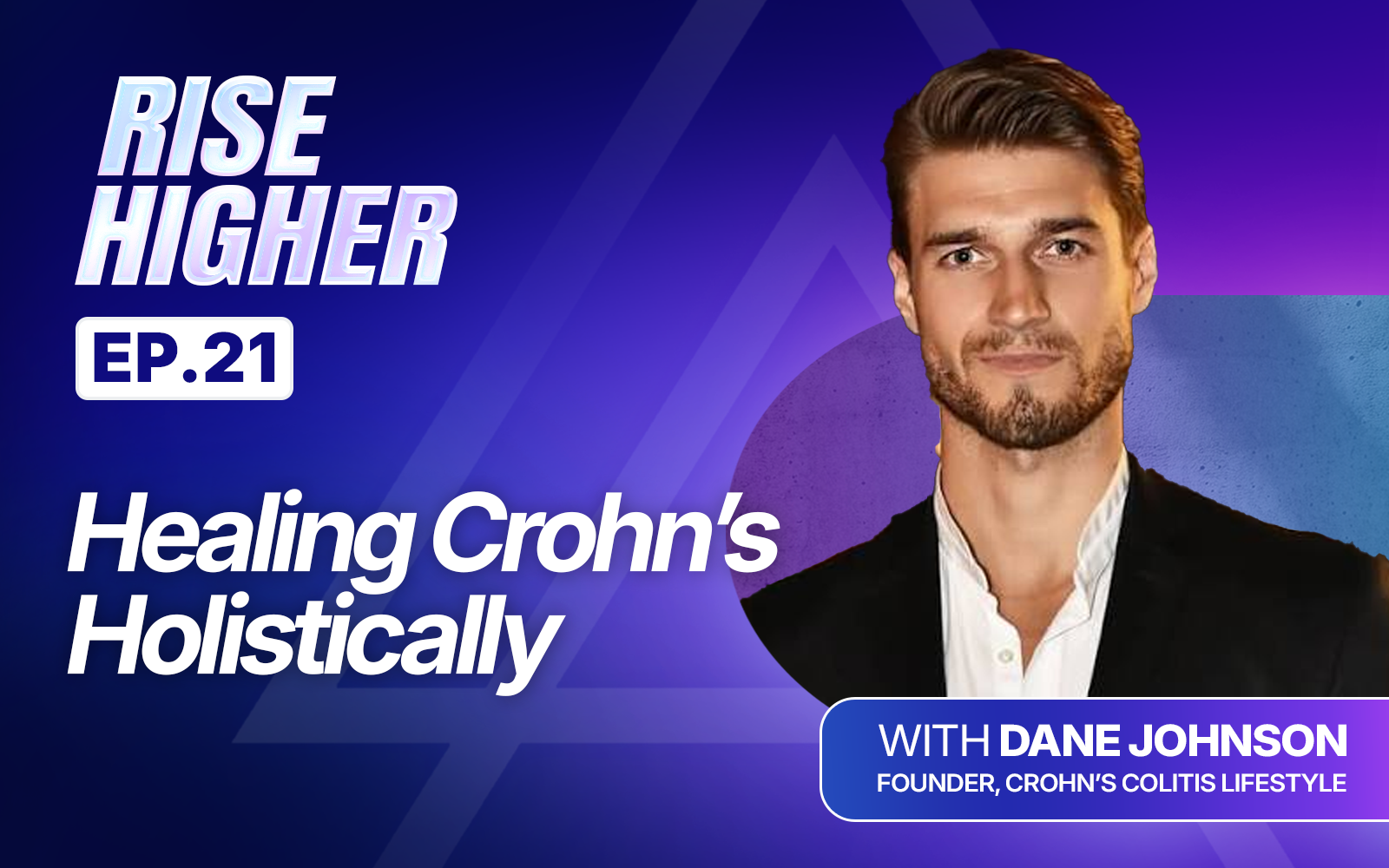 EP21: The Inner Game Of Wellness, Healing Crohn's Holistically with Dane Johnson