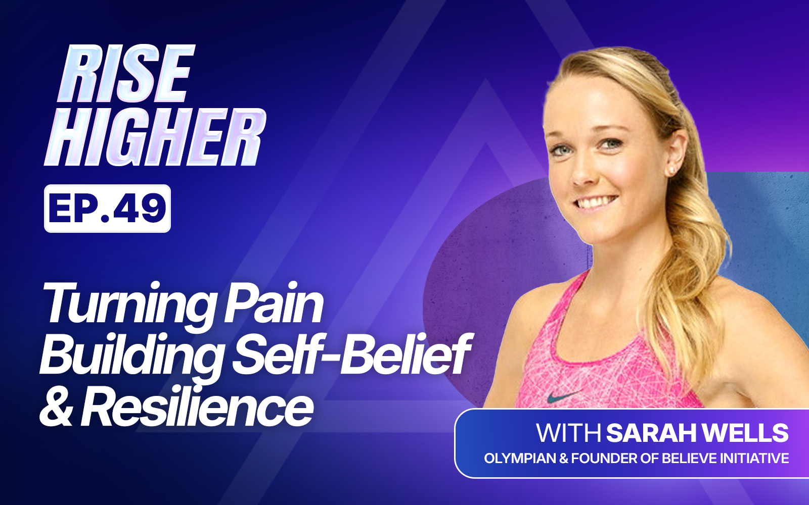 EP49: Building Self-Belief & Resilience with Sarah Wells