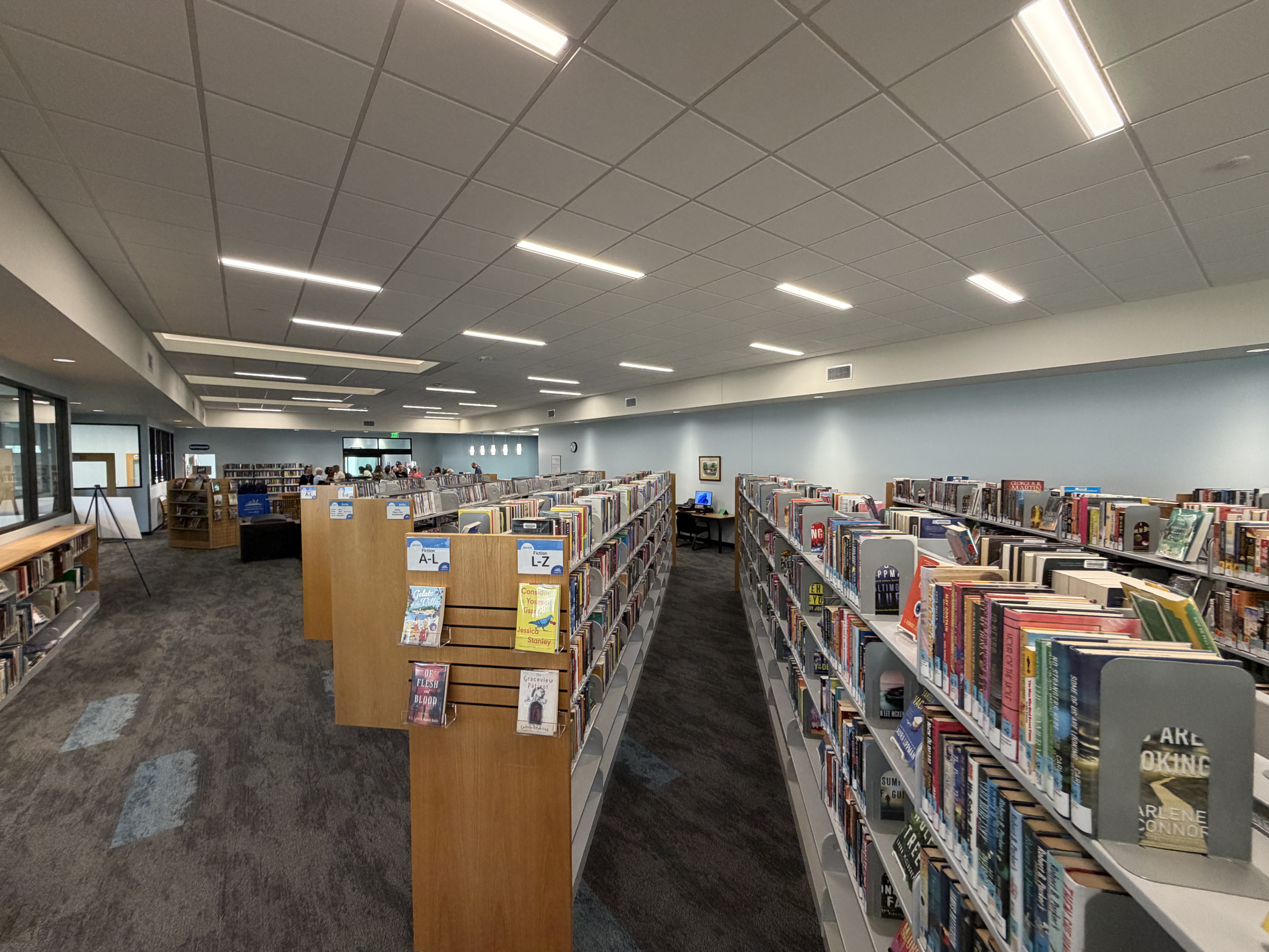 library interior